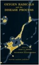 Couverture : Oxygen radicals and the disease process