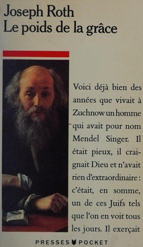 Couverture : Le Poids de la Grace