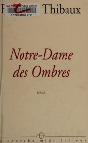 Couverture : Notre-Dame des Ombres