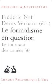 Couverture : Le formalisme en question