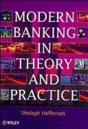 Couverture : Modern banking in theory and practice