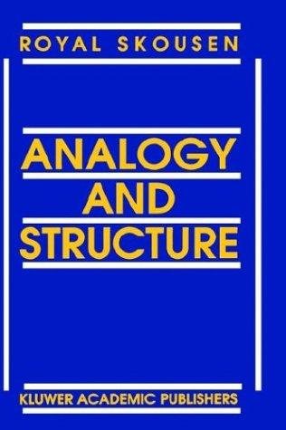 Couverture : Analogy and structure
