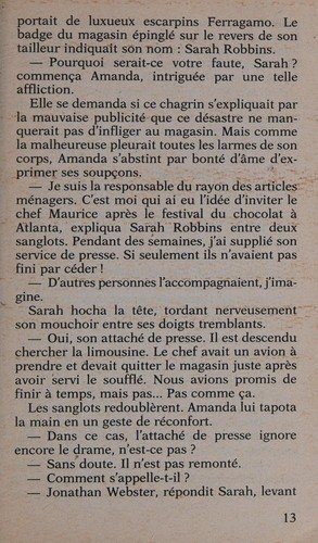 Couverture : À tes risques et périls