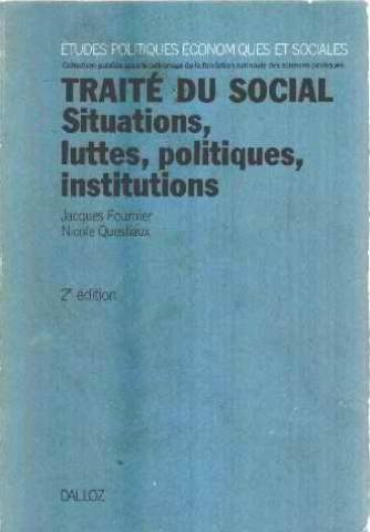 Couverture : Traité du social