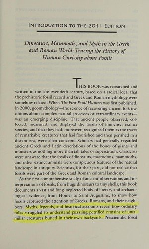 Couverture : First Fossil Hunters