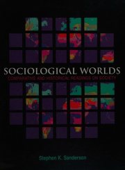 Couverture : Sociological worlds