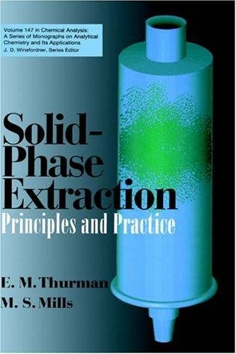 Couverture : Solid-phase extraction