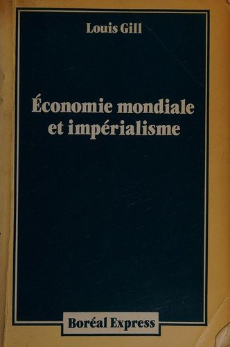 Couverture : Economie mondiale et impérialisme