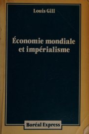 Couverture : Economie mondiale et impérialisme