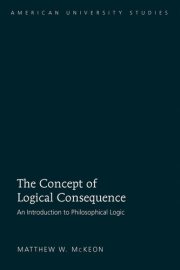 Couverture : The concept of logical consequence