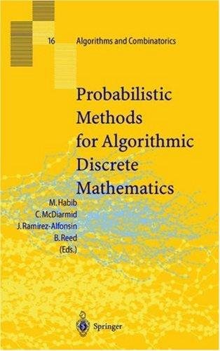 Couverture : Probabilistic methods for algorithmic discrete mathematics