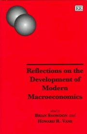 Couverture : Reflections on the development of modern macroeconomics