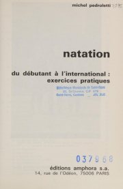 Couverture : Natation