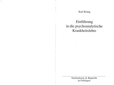 Couverture : Einführung in die psychoanalytische Krankheitslehre