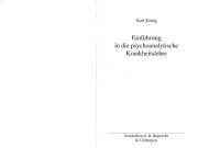 Couverture : Einführung in die psychoanalytische Krankheitslehre