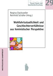 Couverture : Wohlfahrtsstaatlichkeit und GeschlechterverhÃ¤ltnisse aus feministischer Perspektive