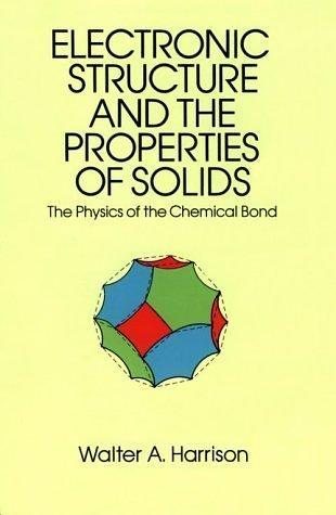 Couverture : Electronic structure and the properties of solids