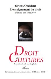 Couverture : ORIENT/OCCIDENT
