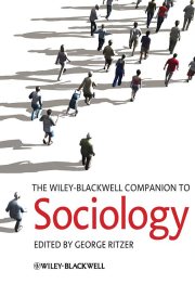 Couverture : The Wiley-Blackwell Companion to Sociology