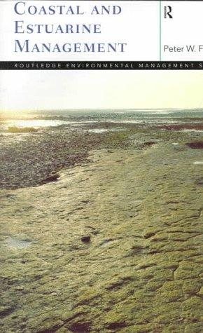 Couverture : Coastal and estuarine management