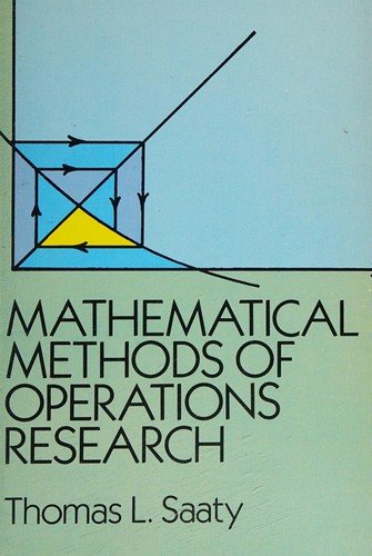 Couverture : Mathematical methods of operations research
