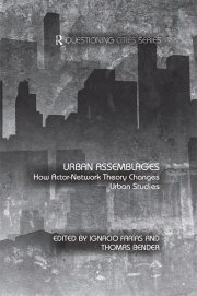 Couverture : Urban assemblages