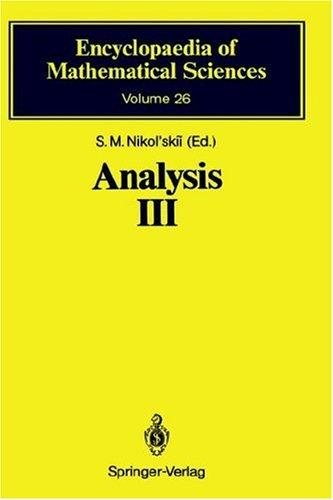 Couverture : Analysis III