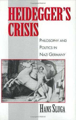 Couverture : Heidegger's crisis