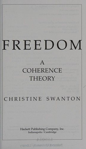 Couverture : Freedom