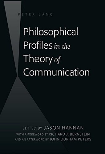 Couverture : Philosophical Profiles in the Theory of Communication