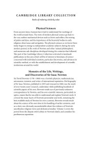 Couverture : Memoirs of the Life, Writings, and Discoveries of Sir Isaac Newton