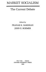 Couverture : Market socialism