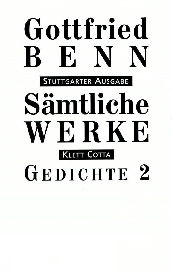 Couverture : Gedichte 2