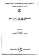 Couverture : Wind-excited vibrations of structures