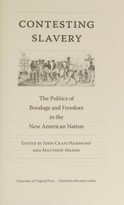 Couverture : Contesting slavery
