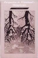 Couverture : Perspective in Whitehead's metaphysics