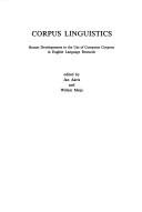 Couverture : Corpus linguistics