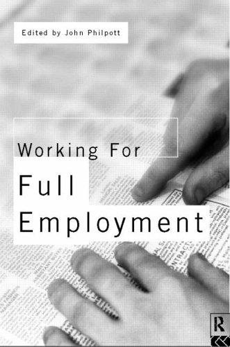 Couverture : Working for full employment