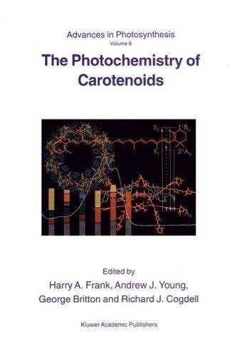 Couverture : The photochemistry of carotenoids
