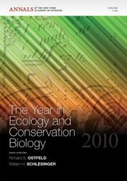 Couverture : The Year In Ecology And Conservation Biology 2010