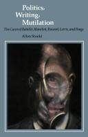 Couverture : Politics, writing, mutilation