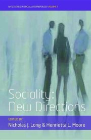 Couverture : Sociality