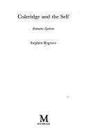 Couverture : Coleridge and the Self (Studies in Romanticism)
