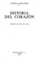 Couverture : Historia del corazón