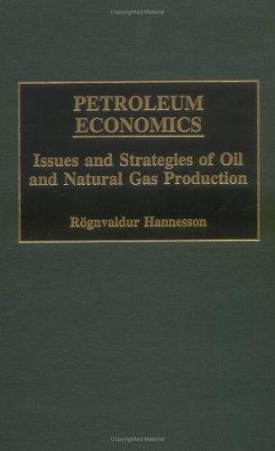Couverture : Petroleum economics