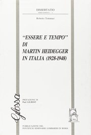 Couverture : "Essere e tempo" di Martin Heidegger in Italia (1928-1948)