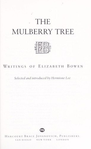 Couverture : The mulberry tree