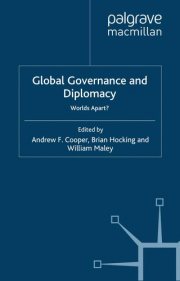 Couverture : Global governance and diplomacy