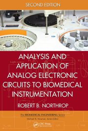 Couverture : Analysis and Application of Analog Electronic Circuits to Biomedical Instrumentation, Second Edition