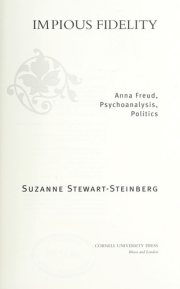Couverture : Impious Fidelity